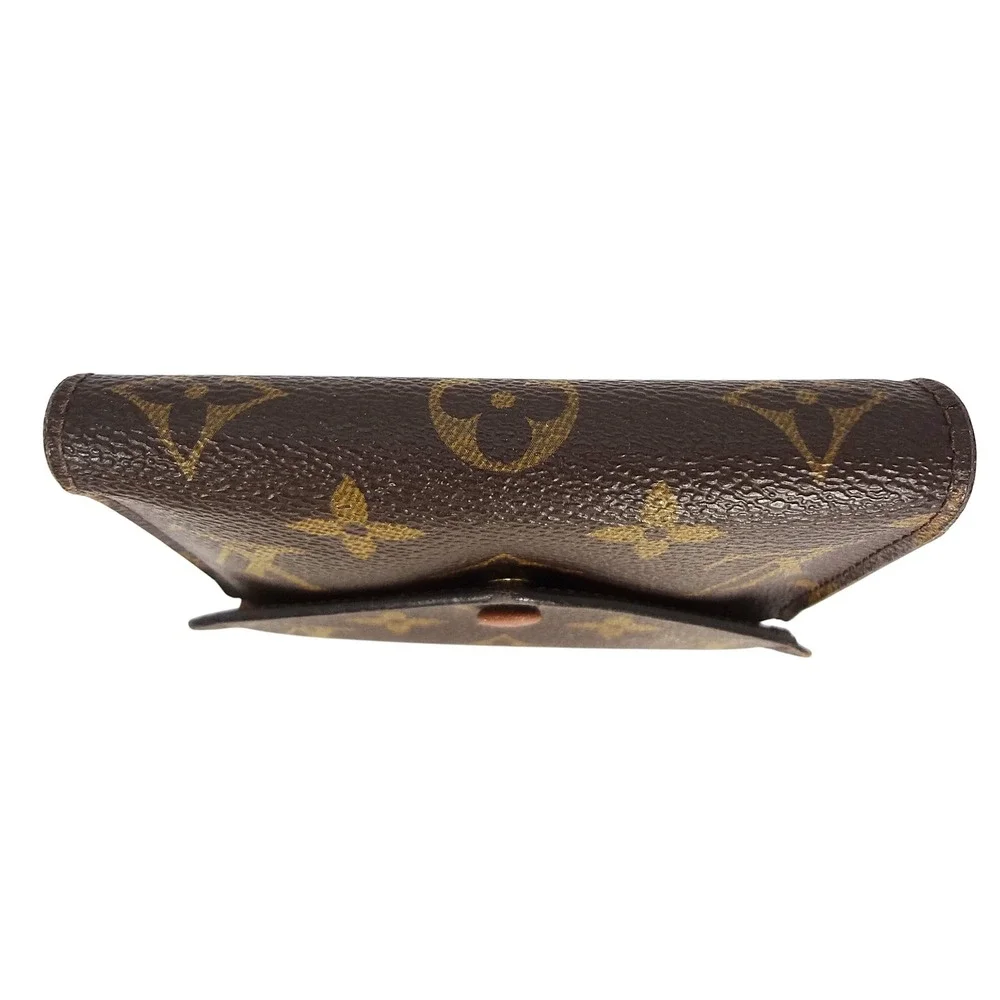 Louis Vuitton Monogram Victorine Armagnac Canvas Bi Fold‎ Wallet Brown Gold - Picture 10 of 13